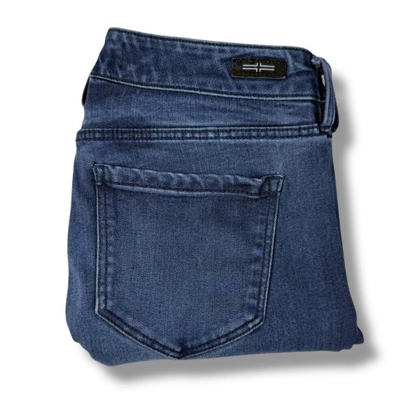 Liverpool Jeans Womens Size 8 Abby Ankle Skinny Fit Mid-Rise Stone Wash Denim - Picture 2 of 13